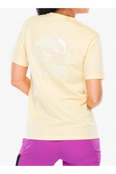NO BRAND Tricou de damă din bumbac Vaude spirit T-Shirt II - vanilie 40 (M)