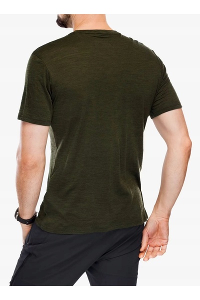 Salewa Tricou Eagle Eitd AM - verde măsliniu închis M