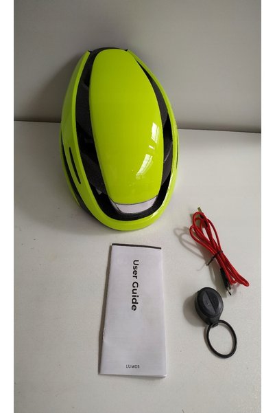 NO BRAND CASCA LUMOS ULTRA MIPS Electric Lime M-L (54-61 cm)