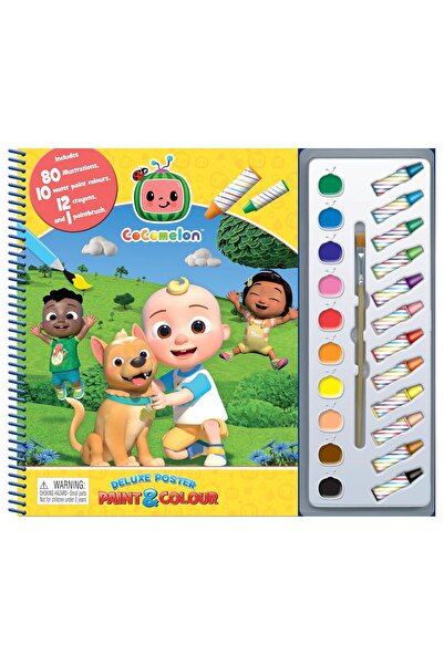 Phidal MOONBUG COCOMELON DELUXE POSTER PAINT & COLOR by Publishing (Creator)