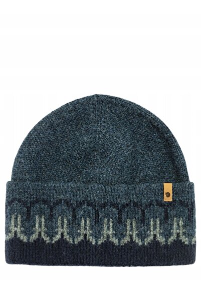Fjällräven Căciulă de iarnă Fjallraven Övik Path Knit Beanie – albastru închi...