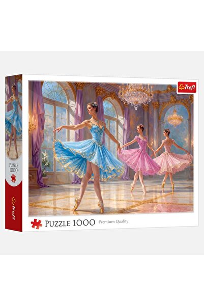 OEM Puzzle Balerine in Sala de Dans (1000 Piese) - Trefl