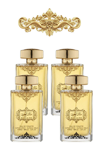 Al aqeeq 4 Pieces Malik Al Oud Perfume 100ML