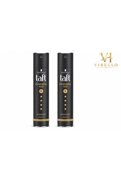 Taft Set 2x250ml Fixative de Păr Schwarzkopf Powerful Age 5, Fixare Extra Put...