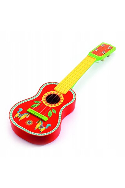 djeco ukulele din lemn ANIMAMBO GUITAR 3+ 6013