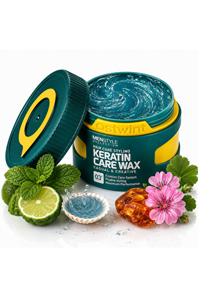 Ostwint Ceară de păr lucioasă Wet Wax 02 Casual & Creative, fixare puternică,...