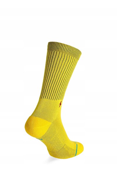 NO BRAND Șosete Stance Pikachu Crew - galbene 35-37