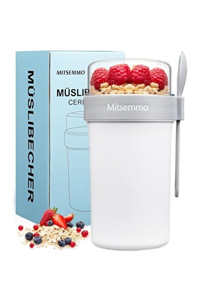 MITSUZI Mitsemmo To Go Cereal Box 990ml – Separates Liquid from Solid