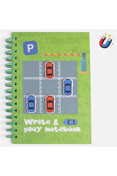 OEM A5 Spiral Notebook Fancy Magnetic Cars - 80 Pages