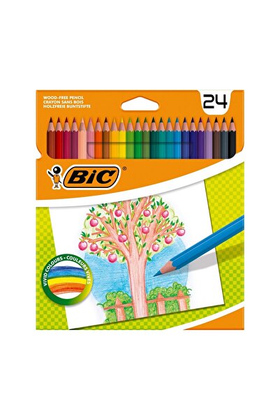 OEM Set creioane pentru schițe și desen, 24 bucăți – culori intense, vârf sub...