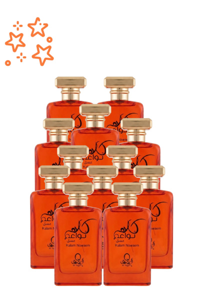 Al aqeeq 12 Pieces Kalam Nawaem Orange Perfume 100ML