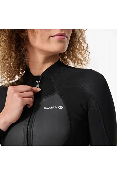 NO BRAND Jachetă surfing 900 Z neopren 1,5mm de damă