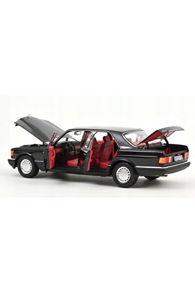 NO BRAND NOREV MERCEDES-BENZ 560 SEL (W126) 1991 Negru 1:18