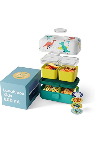 Monbento مونبينتو - صندوق غداء للاطفال ام بي تريزور روز بيردز - صندوق غداء مك...