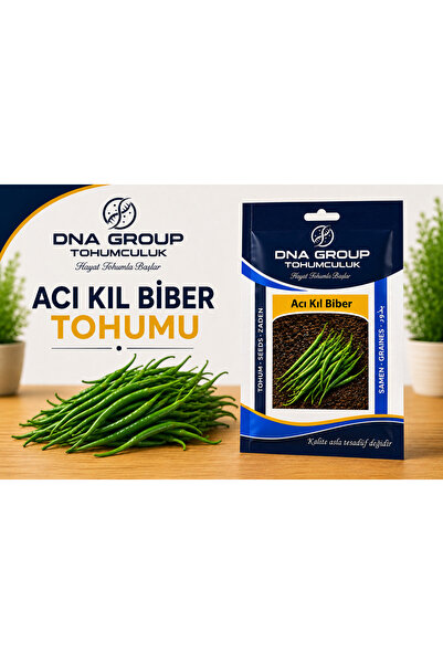 ACI KIL BİBER tohumu yerli standart net 2 gr 250+ adet
