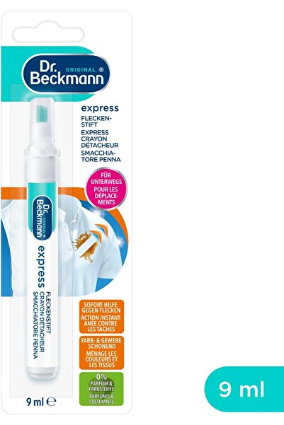 Dr.Beckmann Dr. Beckmann eXpress Leke Kalemi Seyahat Boy Leke Çıkarıcı 9 ml