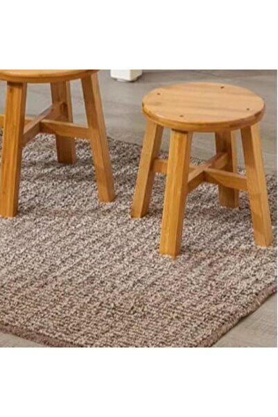 SPR Multi-Use Decorative Small Wooden Table for Living Room - 23X23X24 cm