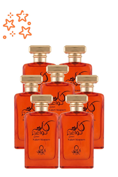 Al aqeeq 7 Pieces Kalam Nawaem Orange Perfume 100ML