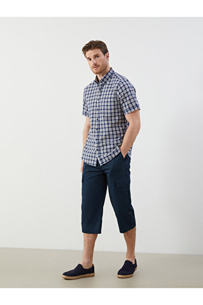 LC Waikiki Nevavm Standard Fit Men's Cargo Shorts with a Difference