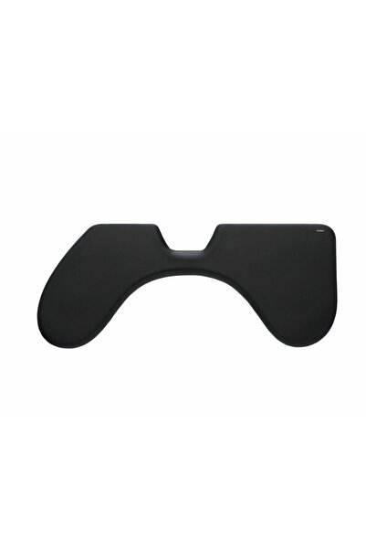CONTOUR Design Wrist Rest, Vegan Leather, 135 x 600 x 23 mm, Black