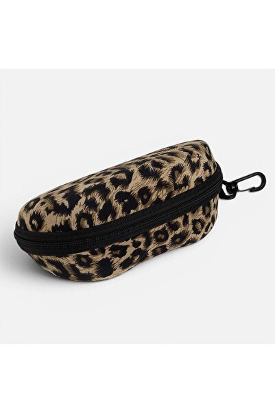 OEM Toc pentru Ochelari Oval cu Model Leopard & Carlig Hook
