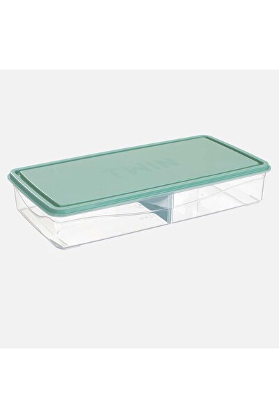 OEM Caserola cu 2 Compartimente & Capac Verde Menta 1,2L