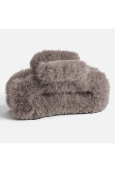OEM Clama Par Pufoasa Bej 9cm