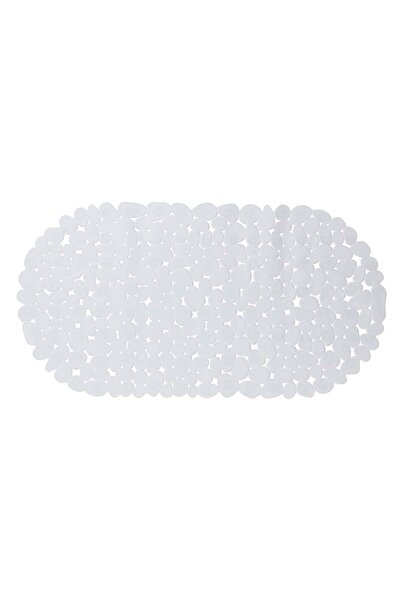 OEM Covoras Baie Antiderapant Pietre Albe 68x35cm