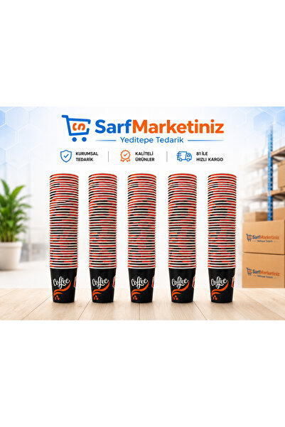 KARTON BARDAK 7OZ 50*5PK 250 ADET