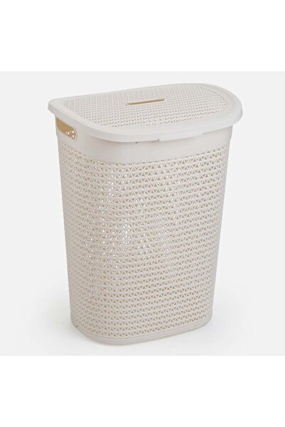 OEM Cos Rufe din Plastic Ecru 44x35x57cm - 60L