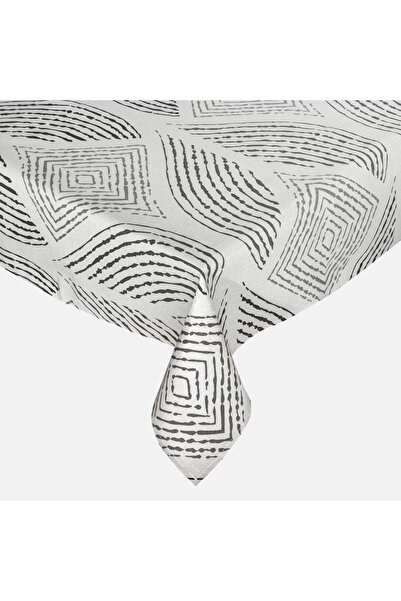 OEM Striped Textile Tablecloth 180x140cm