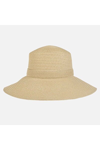 OEM Ecru Hat with Ribbon & Ring for Women