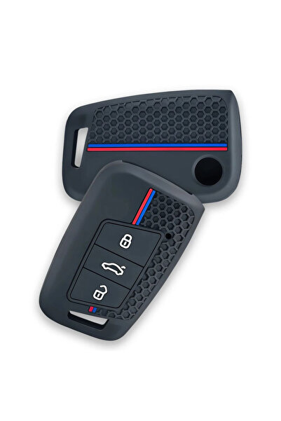AUTOTOB Husa cheie AUTOTOB® compatibila cu VW Passat Golf 7 Arteon Skoda Supe...