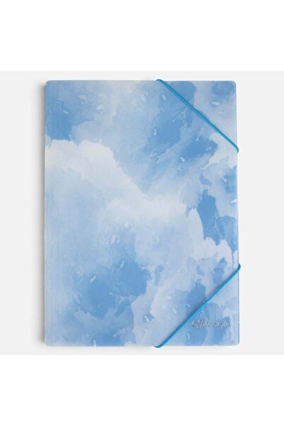 OEM Mapa Bleu Marble Glitter 24x33cm