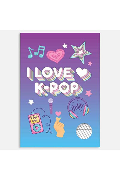 OEM Caiet A5 Tip 1 cu Model K-POP - 40 File