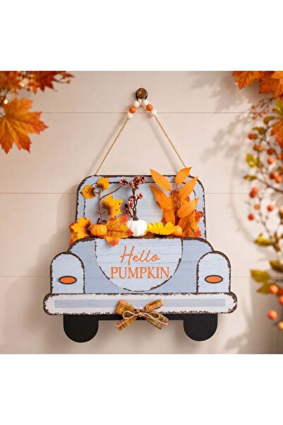 OEM Tablita Decorativa Suspendabila din Lemn Masina 40x33cm