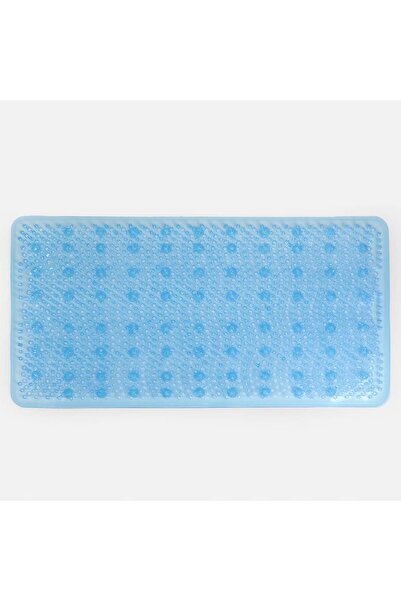OEM Blue Non-Slip Bath Mat with Massage Surface 68x35cm
