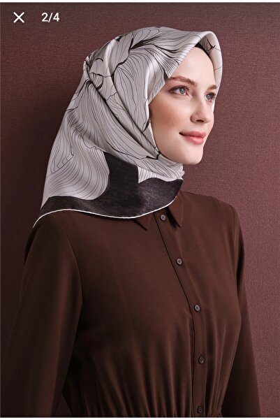 Armine Twill İpek Eşarp 9639D 01
