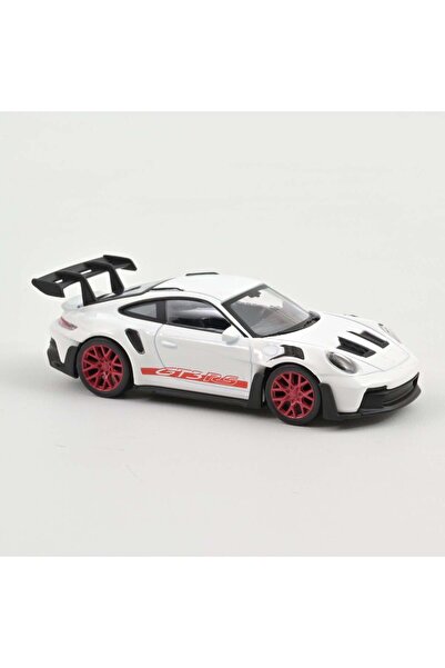 Norev Car model Porsche 911 GT3 RS 2022 White with Red Stickers Jet-car 1:43