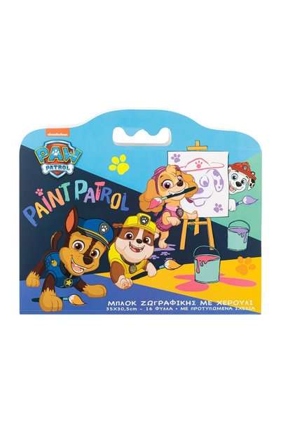 OEM Bloc de colorat pentru copii, 16 file, 35x30.5cm – Paw Patrol