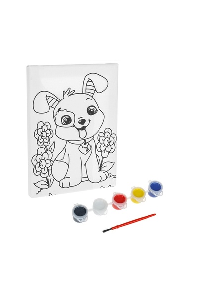OEM Set pictură pe canvas pentru copii, 20x15cm – canvas