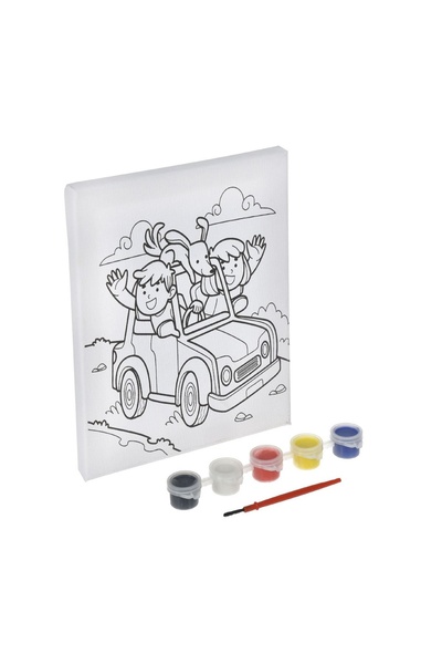 OEM Set pictură pe canvas pentru copii, 15x20cm – canvas