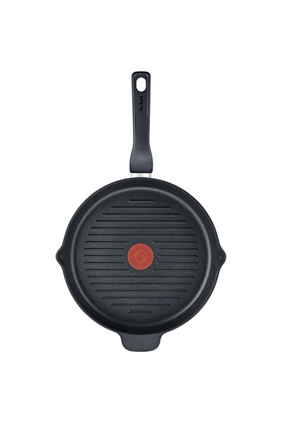 TEFAL Tigaie grill XL Force C6854055, 26cm, aluminiu, negru