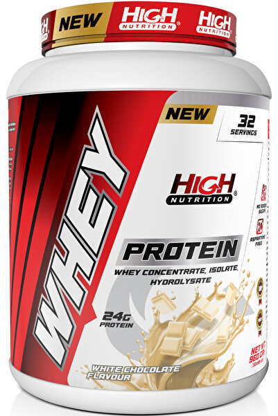 High Nutrition WHEY PROTEİN 960 GR BEYAZ ÇİKOLATA A. PROTEİN TOZU 24 GRAM PRO...
