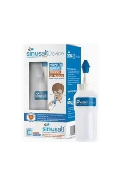 SinuSalt Device Nasal Irrigator Advanced Sinus Cleansing Mucus Relief