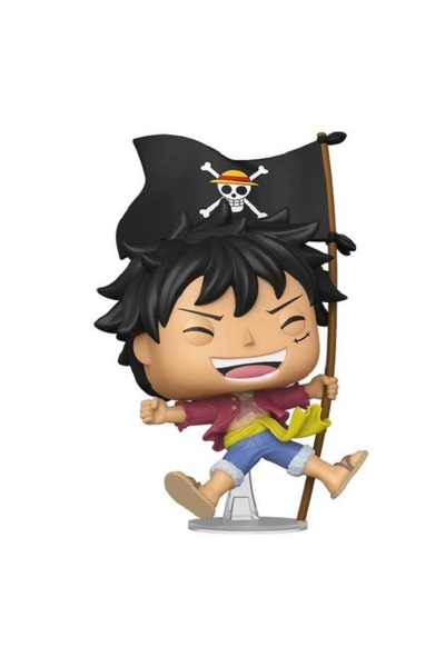 Funko Pop One Piece - Luffy D. Luffy (with Flag) Special Edition