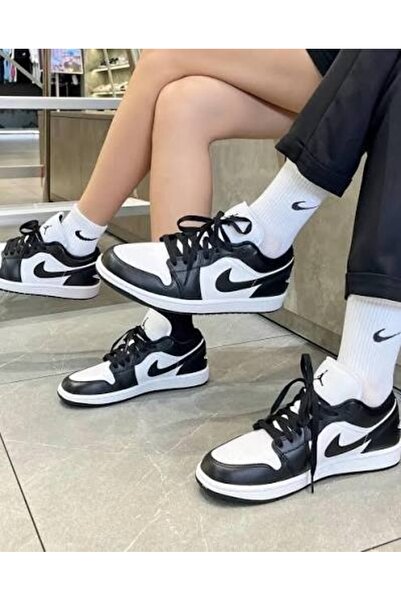 Nike AİR JORDAN 1 LOW PANDA UNISEX BASKETBOL AYAKKABISI-SPORTXSTORE
