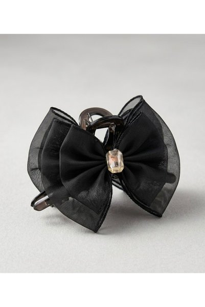 MA REINE Tulle Bow Design Plastic Latch Buckle (Bc-1312)