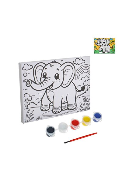 OEM Set pictură pe canvas pentru copii, 15x20cm – canvas