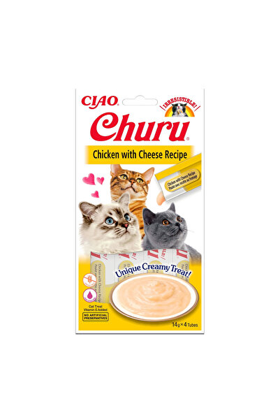 Ciao RECOMPENSA PISICA CHURU PUI CU BRANZA 4X14GR